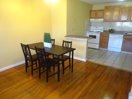 Here is the Dining Area in our 2 Bedroom Apartment